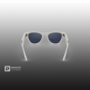 Ray-Ban Skyler (Gen 2) Глянцевый Мелово-Серый с Прозрачно-Сапфировыми линзами